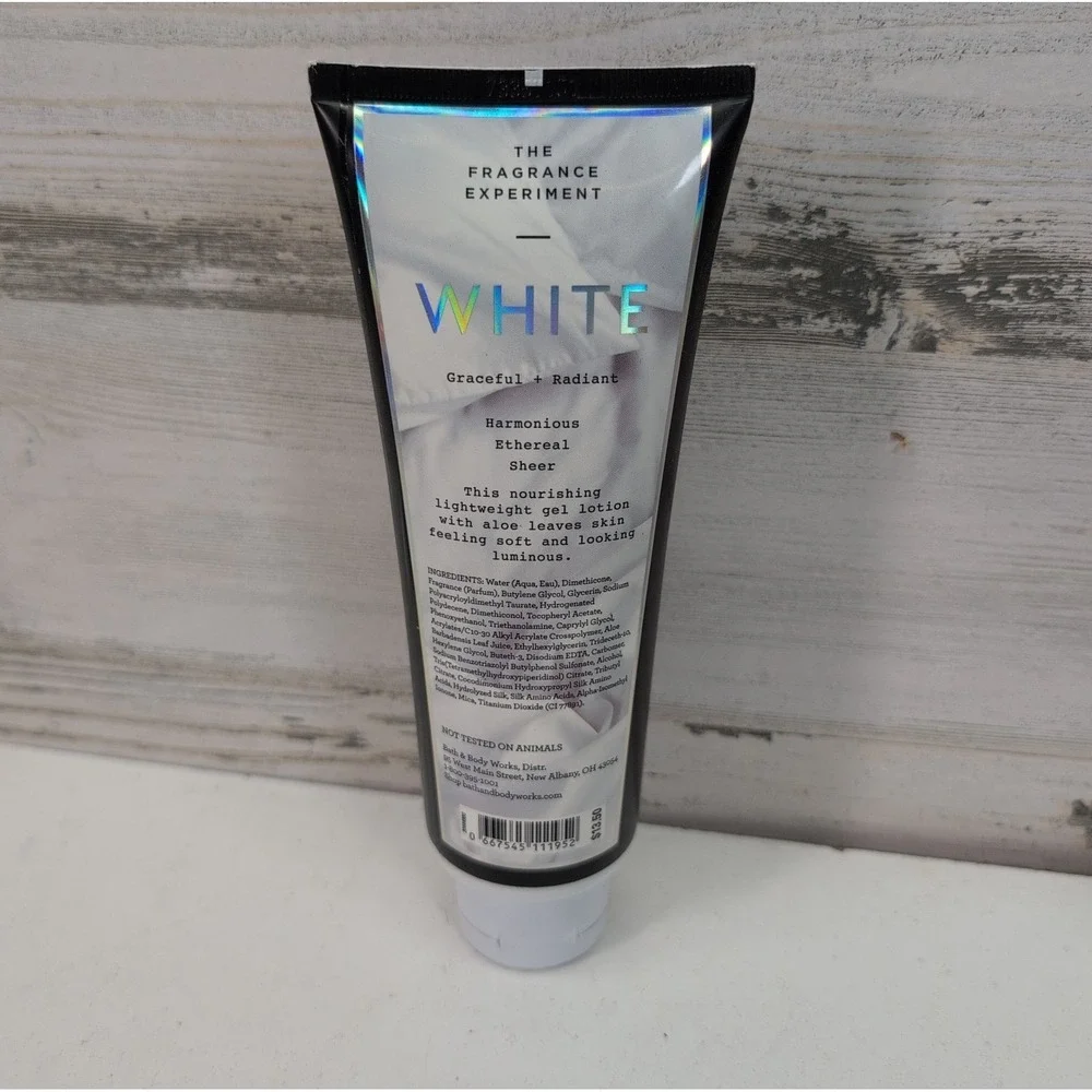 Bath & Body Works White Cosmic Cream Fragrance Experiment 8 oz Discontinued